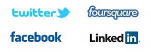 twitter-linkedin-foursquare-facebook