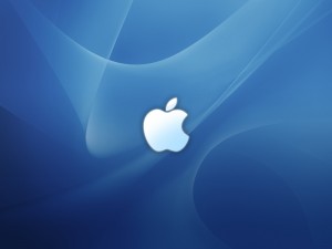 Aqua Blue Apple